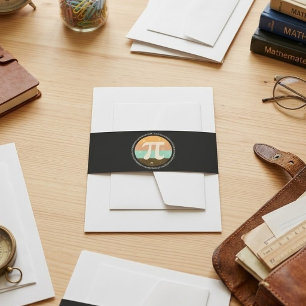 3.14 National Pi Day Design - Pi Day Gift Idea Invitation Belly Band
