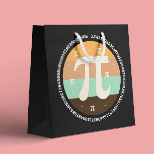 3.14 National Pi Day Design - Pi Day Gift Idea Large Gift Bag