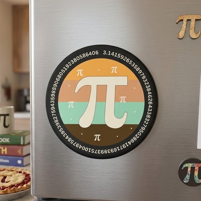 3.14 National Pi Day Design  - Pi Day Gift Idea Magnet (Creator Uploaded)