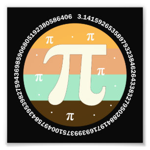 3.14 National Pi Day Design - Pi Day Gift Idea Photo Print