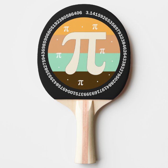 3.14 National Pi Day Design  - Pi Day Gift Idea Ping Pong Paddle (Front)