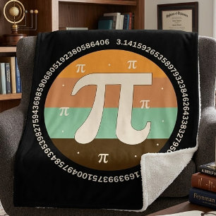 3.14 National Pi Day Design  - Pi Day Gift Idea Sherpa Blanket