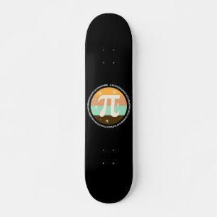 3.14 National Pi Day Design  - Pi Day Gift Idea Skateboard
