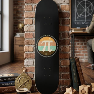 3.14 National Pi Day Design  - Pi Day Gift Idea Skateboard