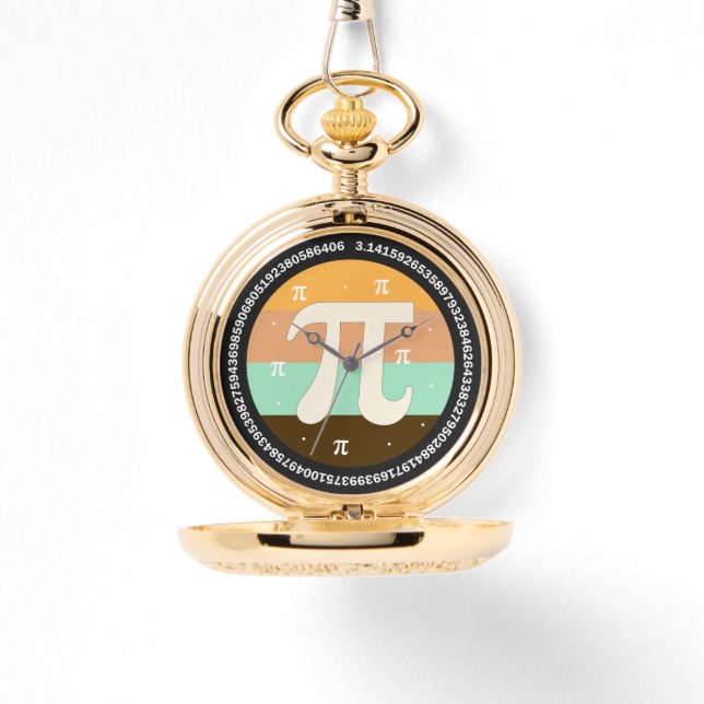 3.14 National Pi Day Design  - Pi Day Gift Idea Watch (Front)