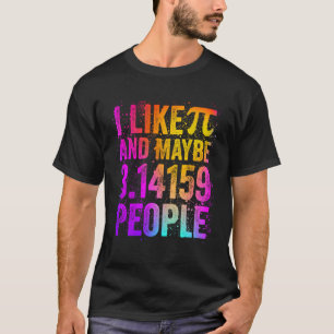 3 14 Style Pi Day Math Teacher Student T-Shirt