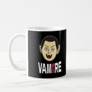 3.14 Vampire Pi Pun Funny Math Joke Coffee Mug