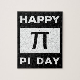 3.14 Vintage Distressed Happy Pi Day Jigsaw Puzzle