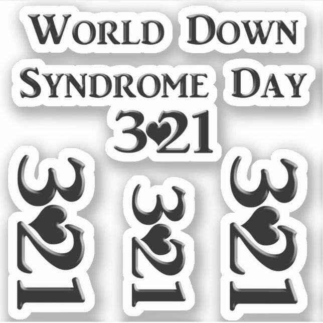 3-21 World Down Syndrome Day (Front)