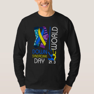 3 21 World Down Syndrome Day 2022 Awareness Socks  T-Shirt