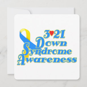 3-21 World Down Syndrome Day Invitation