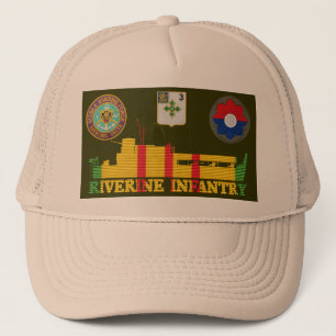 3/47th Inf. ATC Tango Boat & Patches Hat