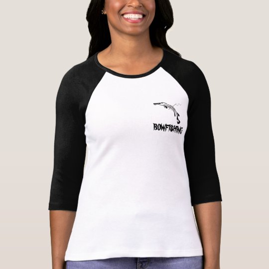 3/4 Ladies Bowfishing t-shirt