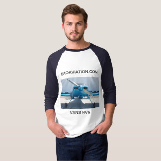 3/4 Length Raglan with Vans RV6 + CNY3 Airport T-Shirt