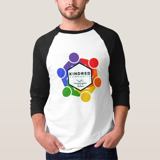 3/4 Sleeve Raglan T-Shirt (Front)