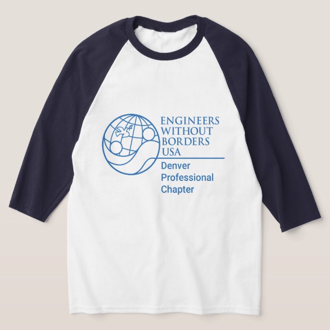 3/4 Sleeve T-Shirt (Laydown)