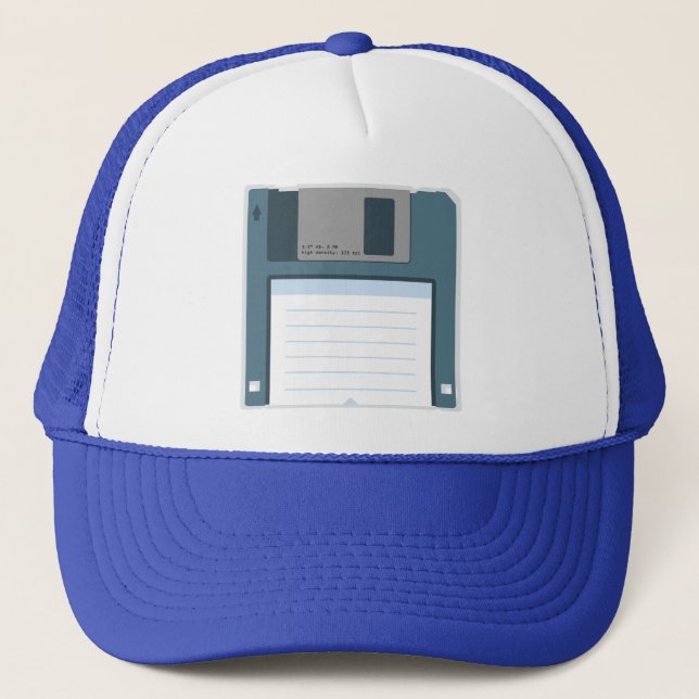 3.5 Floppy Disc Hat (front of disc) (Front)