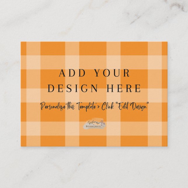 3.5" x 2.5" Enclosure Card (Front)