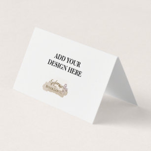 3.5" x 2" Place Card Sign