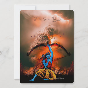 3.5" x 5" Flat Save The Date Card