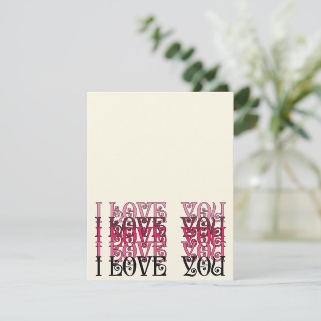 3.5" x 5" Flat Thank You Card (Standing Front)