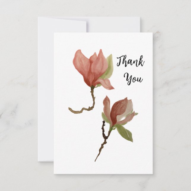 3.5" x 5" Flat Thank You Card (Front)