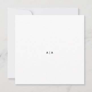 3.5" x 5" Flat Thank You Card