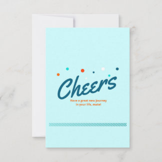 3.5" x 5" Flat Thank You Card