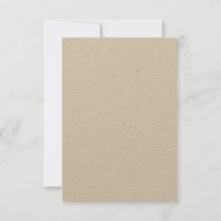 3.5" x 5" Kraft Note Card & Envelope