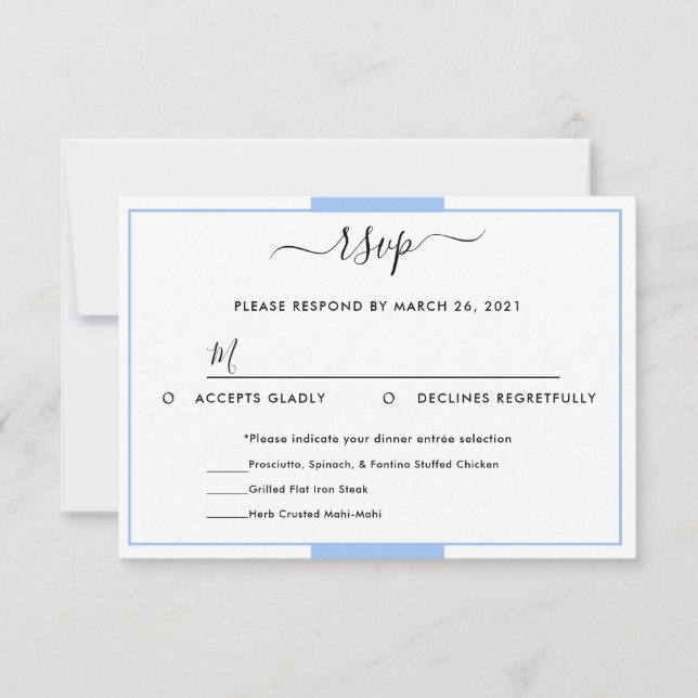 3.5" x 5" Response Card (Front)