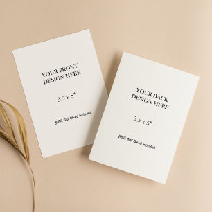 3.5x5" Double Sided Card Printing