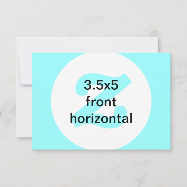 3.5x5 horizontal invite (Front)
