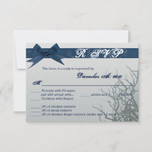 3.5x5 R.S.V.P. Card Frosted Glass Cracked Mirror