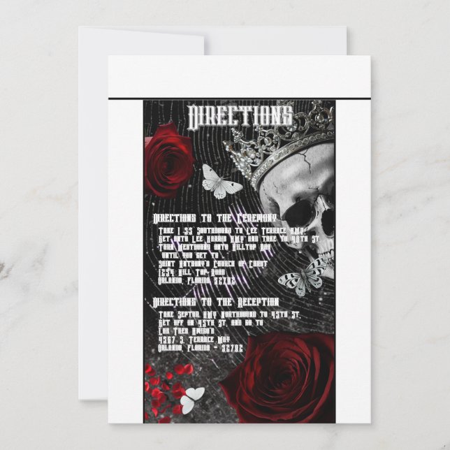 3.5x6 Directions Card Haunting Adeline Zade Meadow (Front)