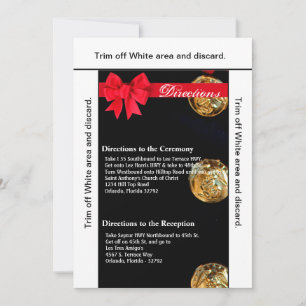 3.5x6 Directions Card Marine Dress Blues Uniform