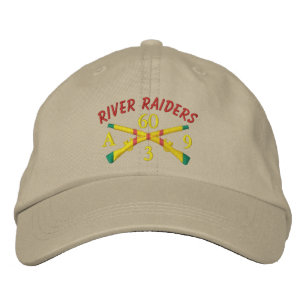 3/60th Inf. Crossed Rifles River Raiders Hat