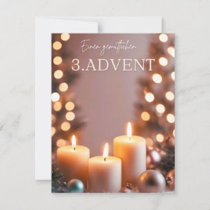 3. Advent Holiday Card
