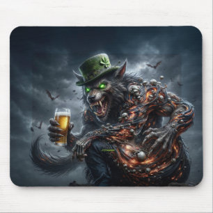 3 Arm Irish Werewolf Mouse Mat