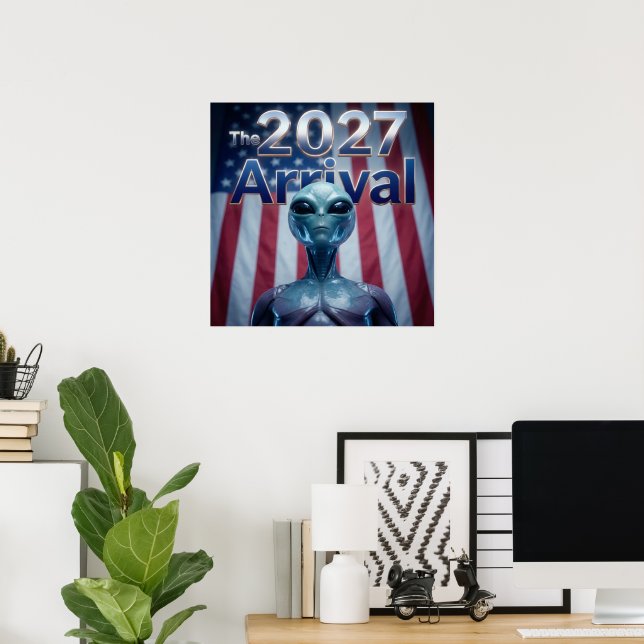 #3 Arriving  Poster (Home Office)
