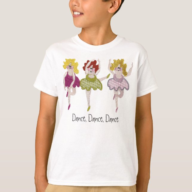 3 ballet dancers T-Shirt (Front)