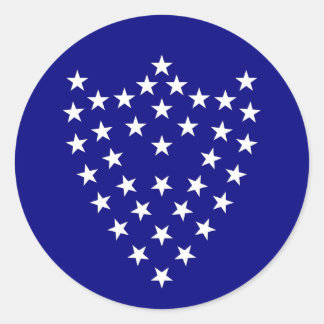 3" Battle Flag sticker