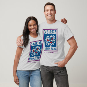 3 Birds Berry Farm Organic T-Shirt