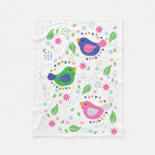 3 Birds Kids Blanket