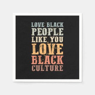 3 Black History Month Support Gift Manuel Napkin