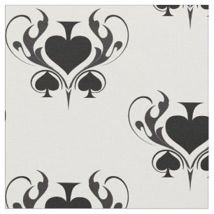 3 Black Spades Tribal Thunder_Cove  Fabric