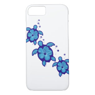 3 Blue Honu Turtles iPhone 8/7 Case