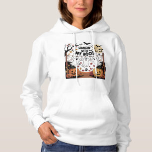 3 Boos Hanging Out Hoodie