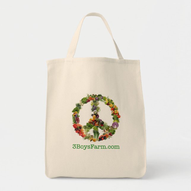 3 Boys Farm Organic cotton tote bag (Front)