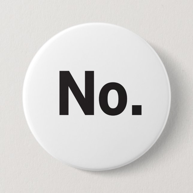 3" Button: No. 7.5 Cm Round Badge (Front)