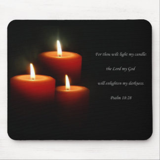 3-Candle Verse Mouse Mat